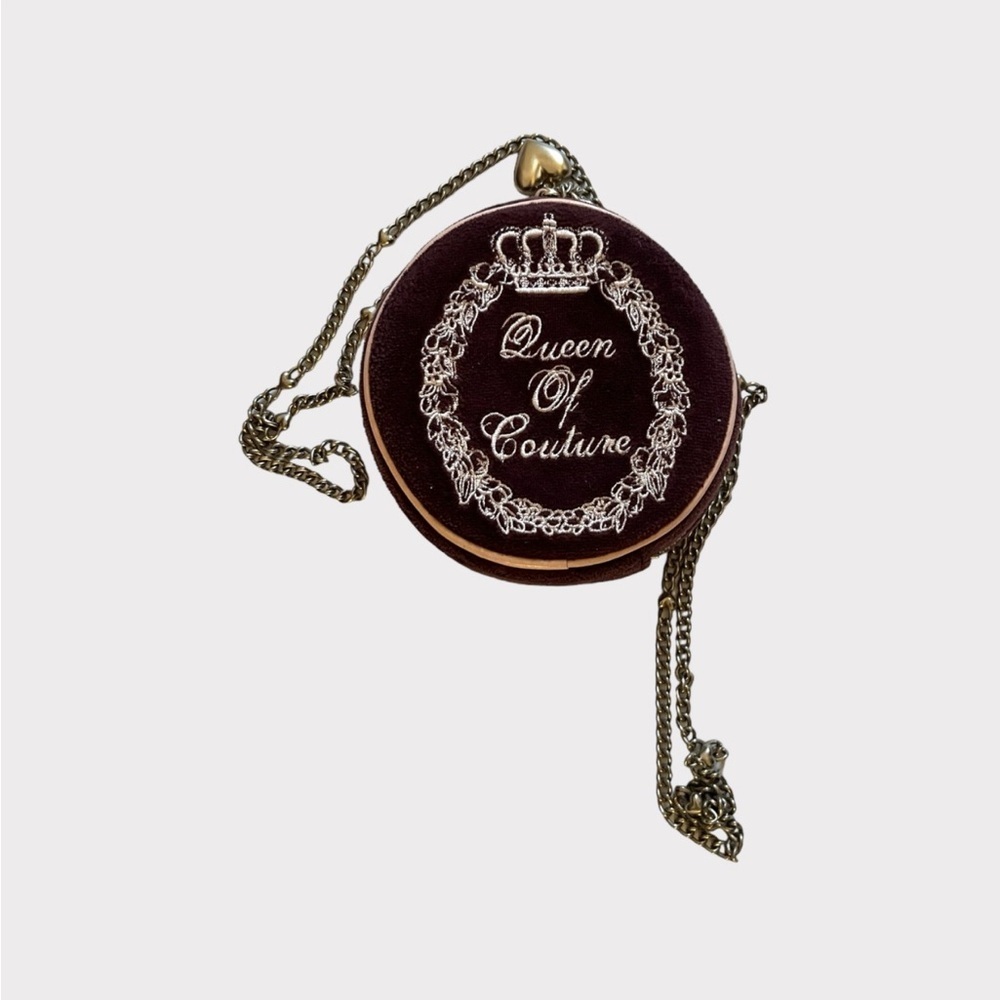 Juicy Couture Y2K Queen Of Couture Canteen Purse  Y2Kpurse fashioncore